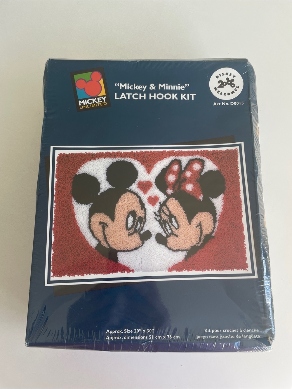 Mickey & Minnie Latch Hook Kit